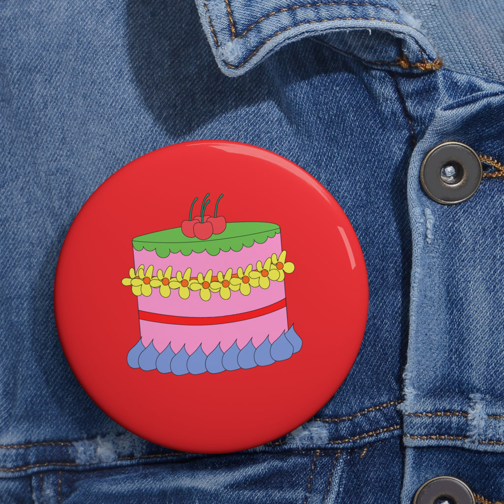 Coquette Cake Pin