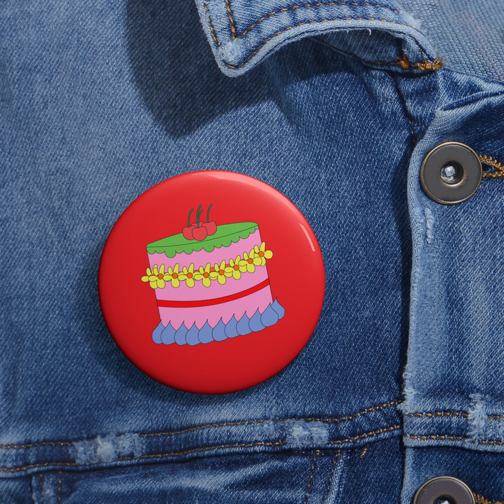 Coquette Cake Pin