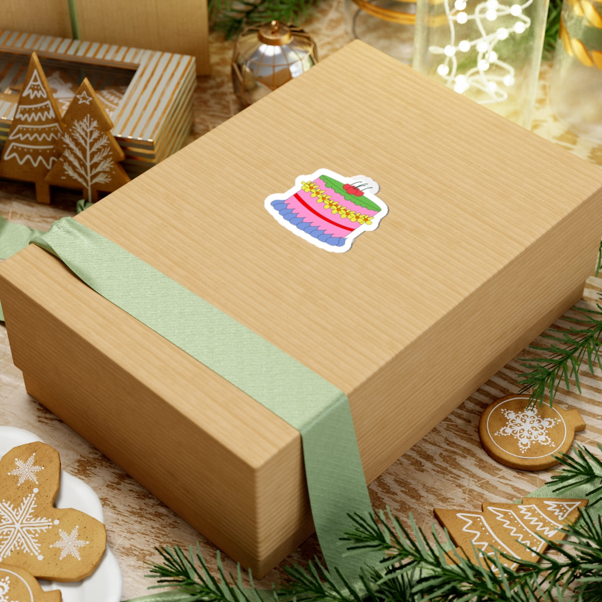 Coquette Cake Sticker