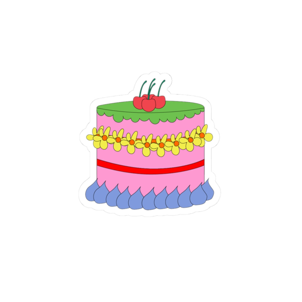Coquette Cake Sticker